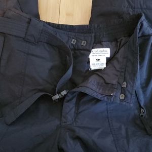 Columbia snow pants high rise lg